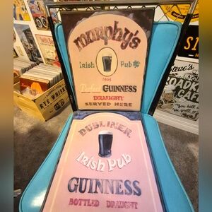 Vintage Irish Pub Sign Set Of 2